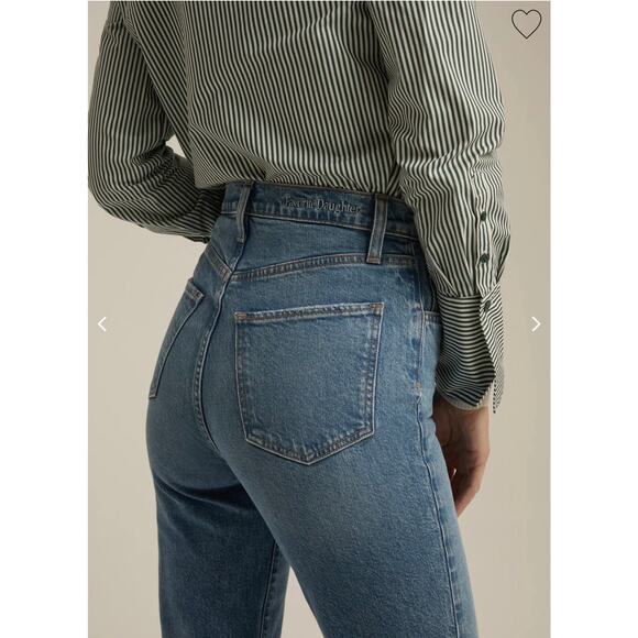 Favorite Daughter Valentina High Rise Straight Jeans 29 - Picture 4 of 9